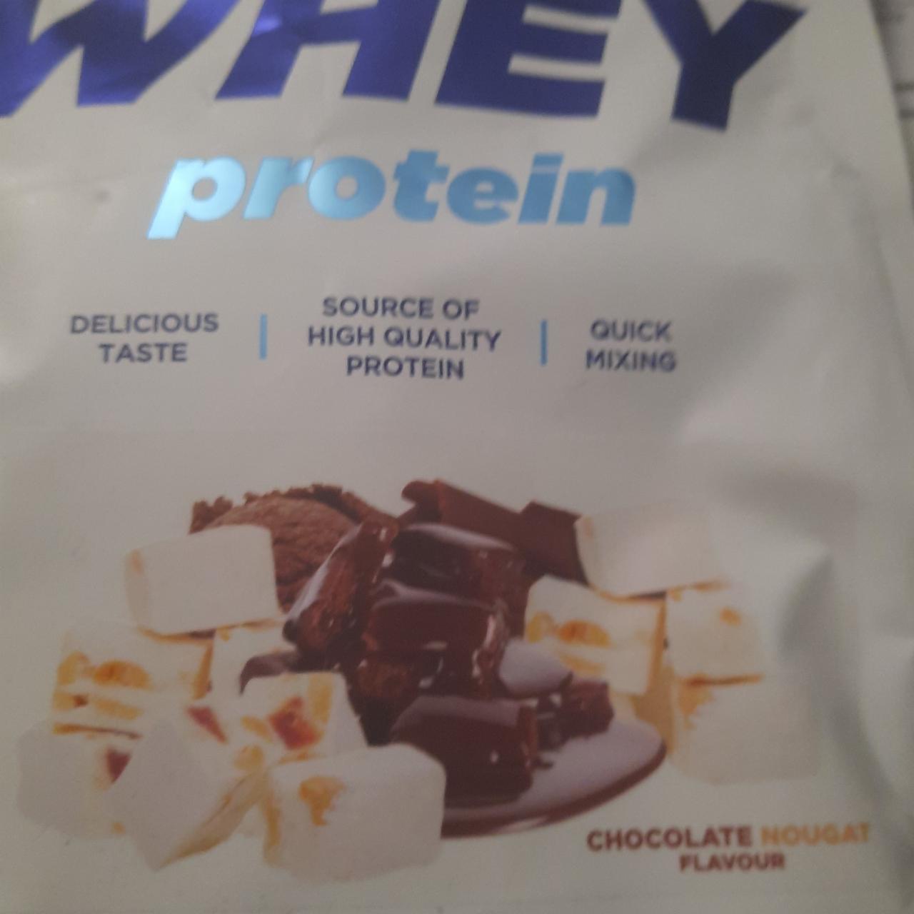 Fotografie - Whey protein Chocolate Nougat Allnutrition