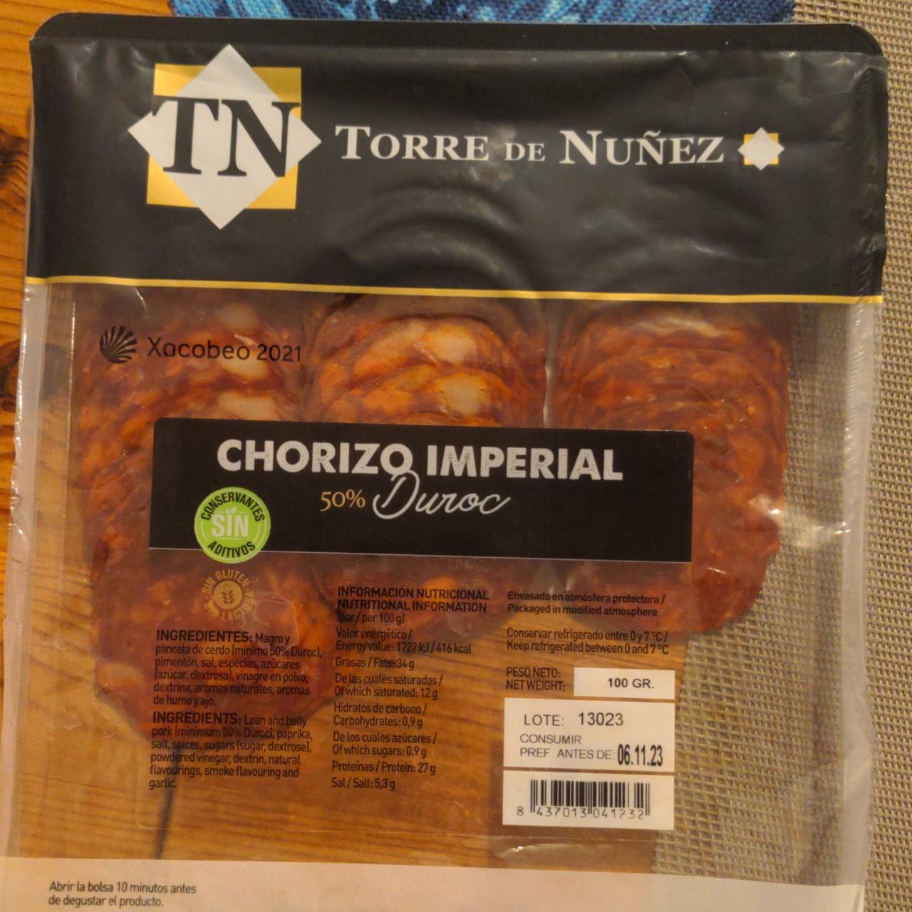 Fotografie - Chorizo Imperial Torre de Nuñez