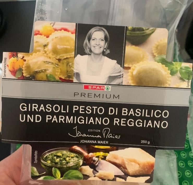 Fotografie - Girasoli Pesto Di Basilico und Parmigiano Reggiano Spar Premium