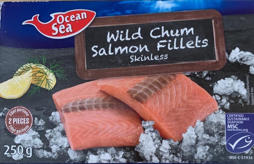 Fotografie - Wikd chum salmon fillers