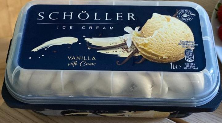 Fotografie - Schöller Vanilla Ice Cream Nestlé