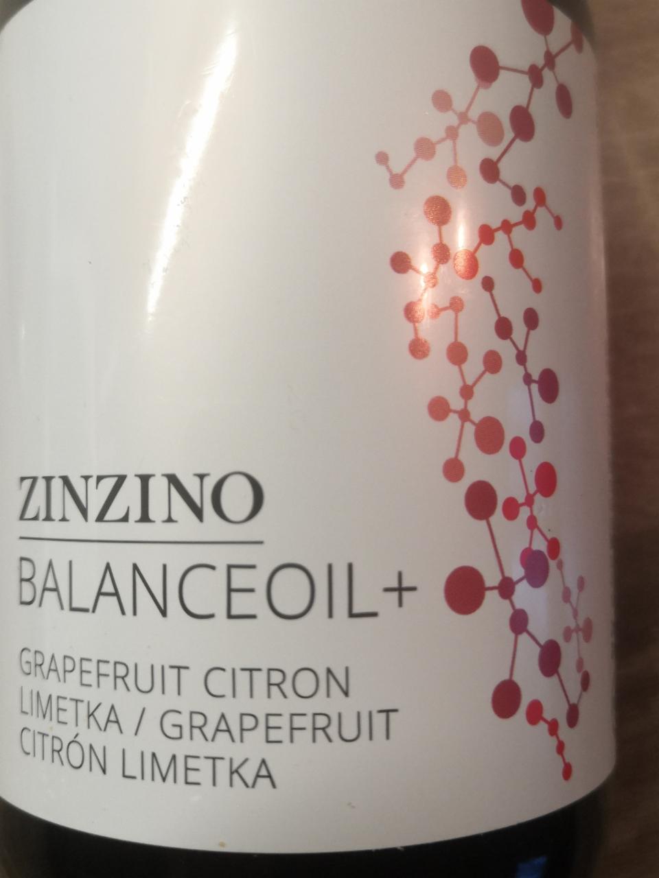 Fotografie - Zinzino balanceoil+ grapefruit citron limetka