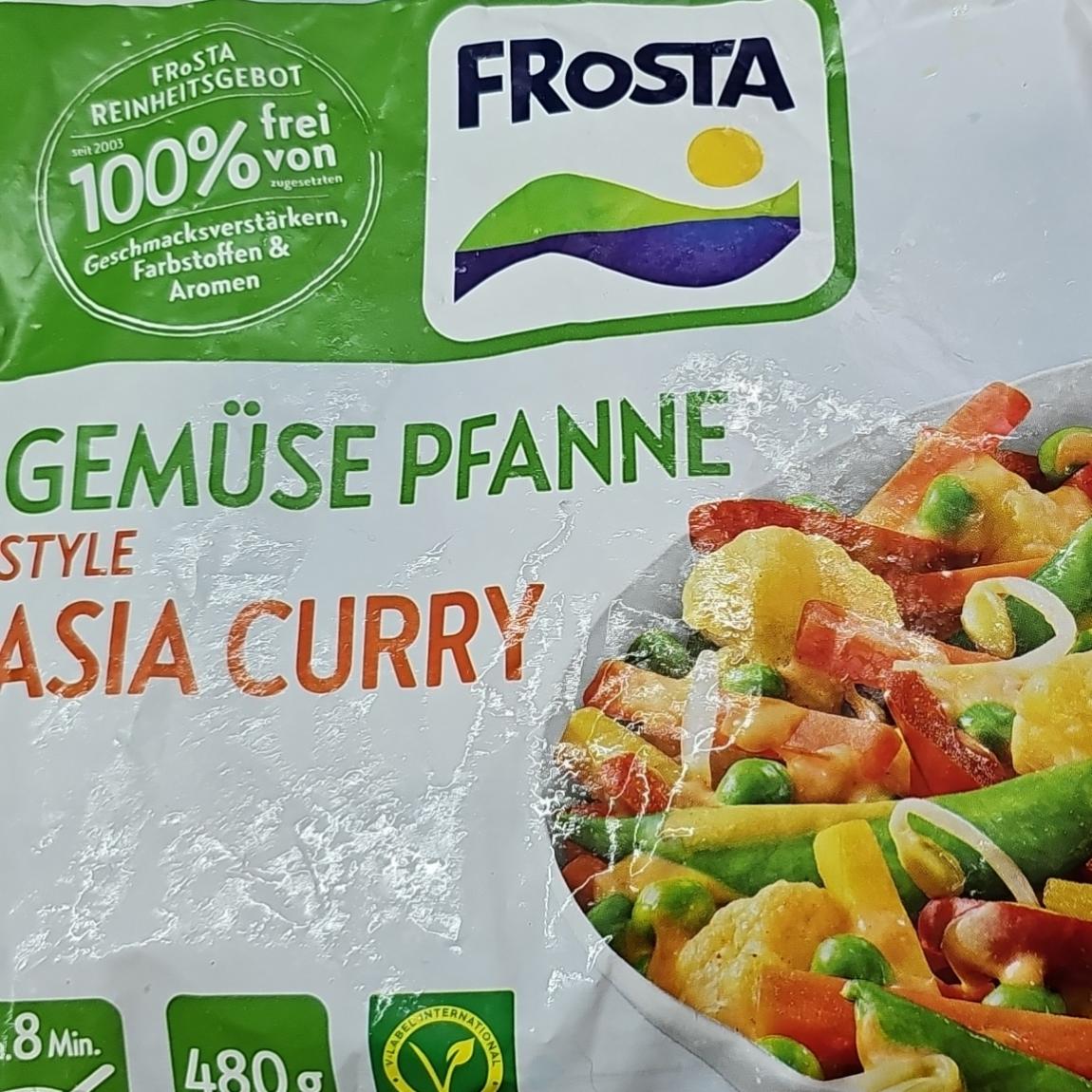 Fotografie - Gemüsepfanne Style Asia Curry FRoSTA