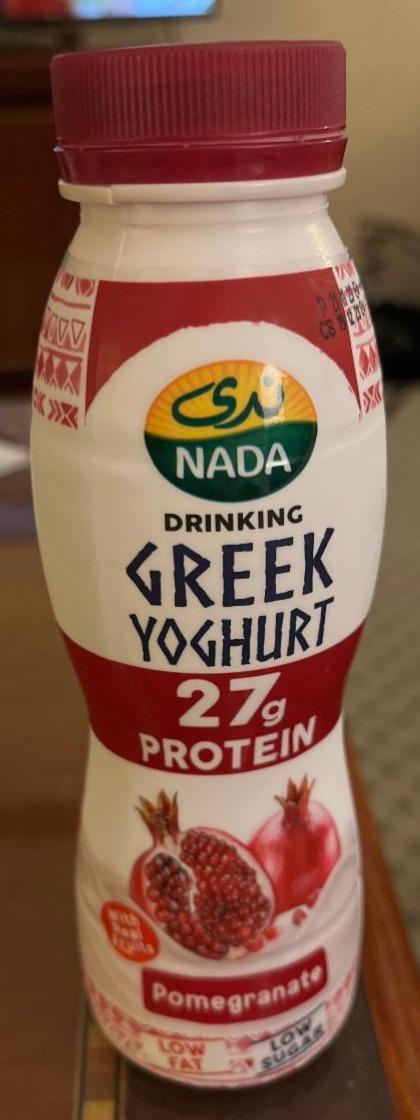 Fotografie - Drinking Greek Yoghurt Pomegranate Nada