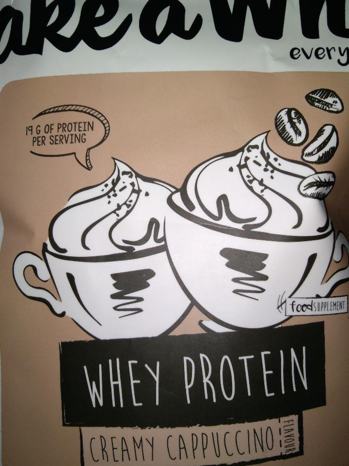 Fotografie - Whey Protein Creamy Cappuccino Take a Whey