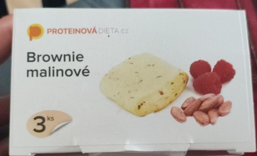 Fotografie - Brownie malinové ProteinováDieta.cz