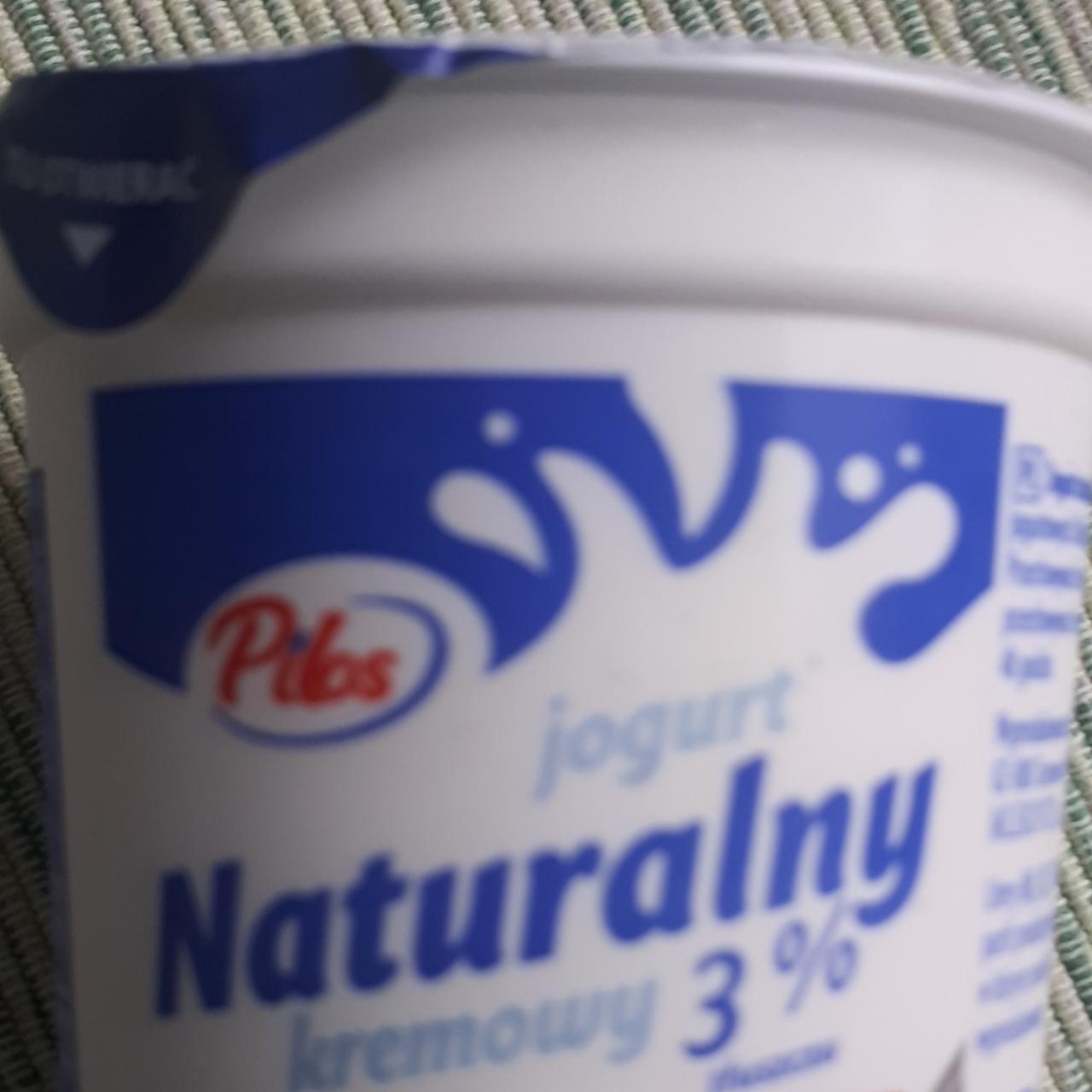 Fotografie - jogurt naturalny kremovy 3%
