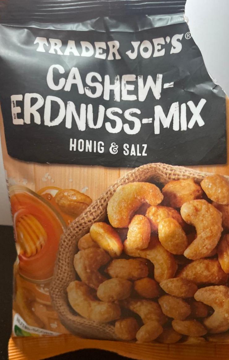 Fotografie - Cashew erdnuss mix honig & salz Trader Joe's