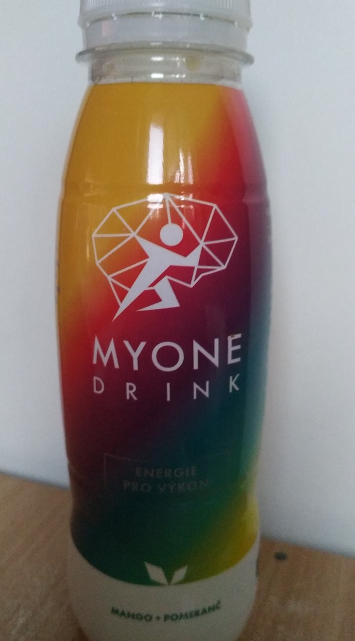 Fotografie - Drink mango + pomeranč MYONE