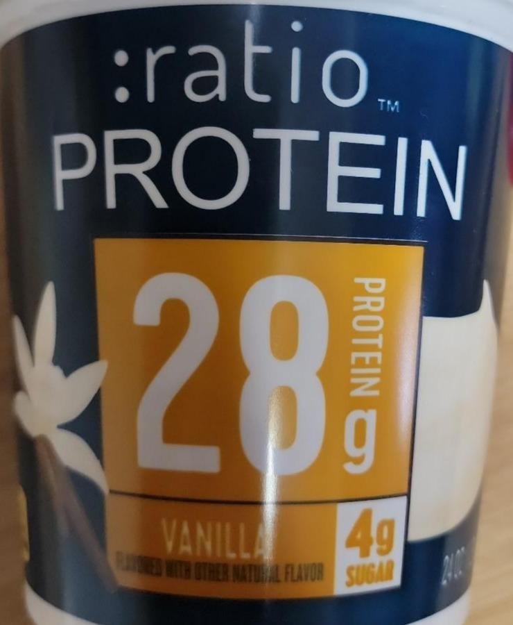Fotografie - Protein 28g protein Vanila :Ratio