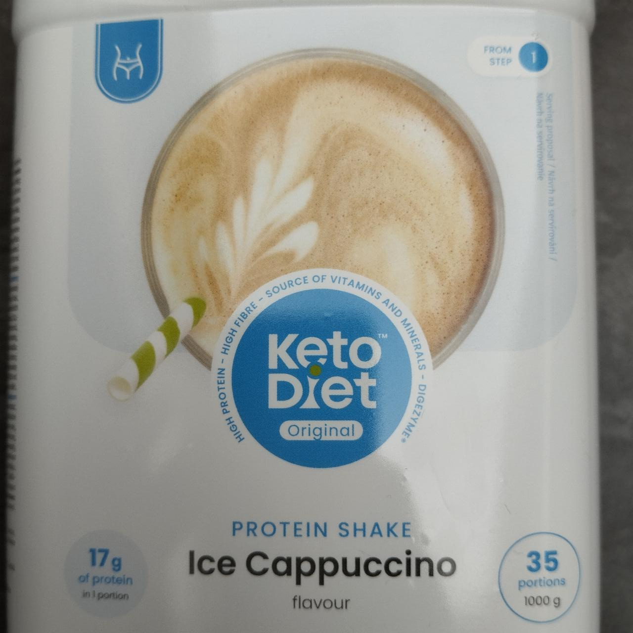 Fotografie - Protein shake ice cappuccino KetoDiet