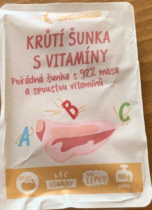 Fotografie - Krůtí šunka s vitamíny Rohlik.cz