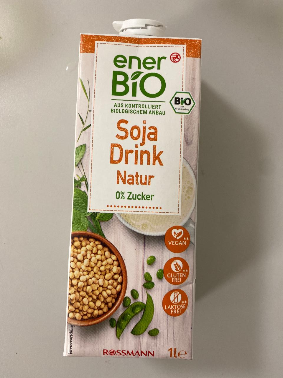Fotografie - sójové mléko Drink Soja Bio Naturell