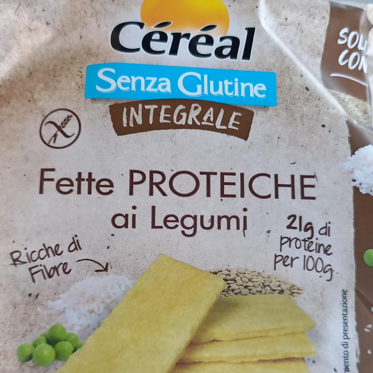 Fotografie - Integrale Fette Proteiche ai Legumi Senza Glutine Céréal