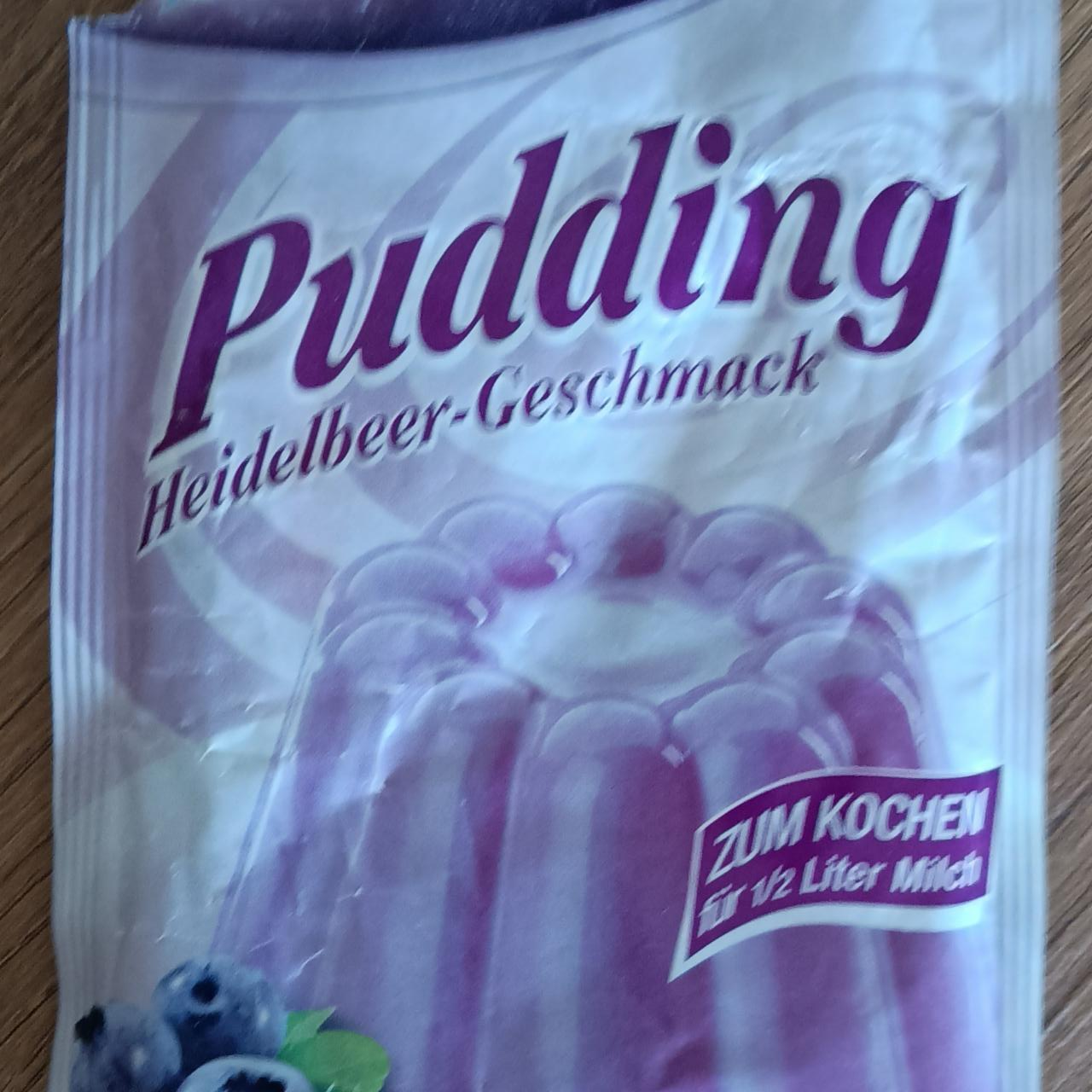 Fotografie - Pudding Heidelbeer-Geschmack Komet