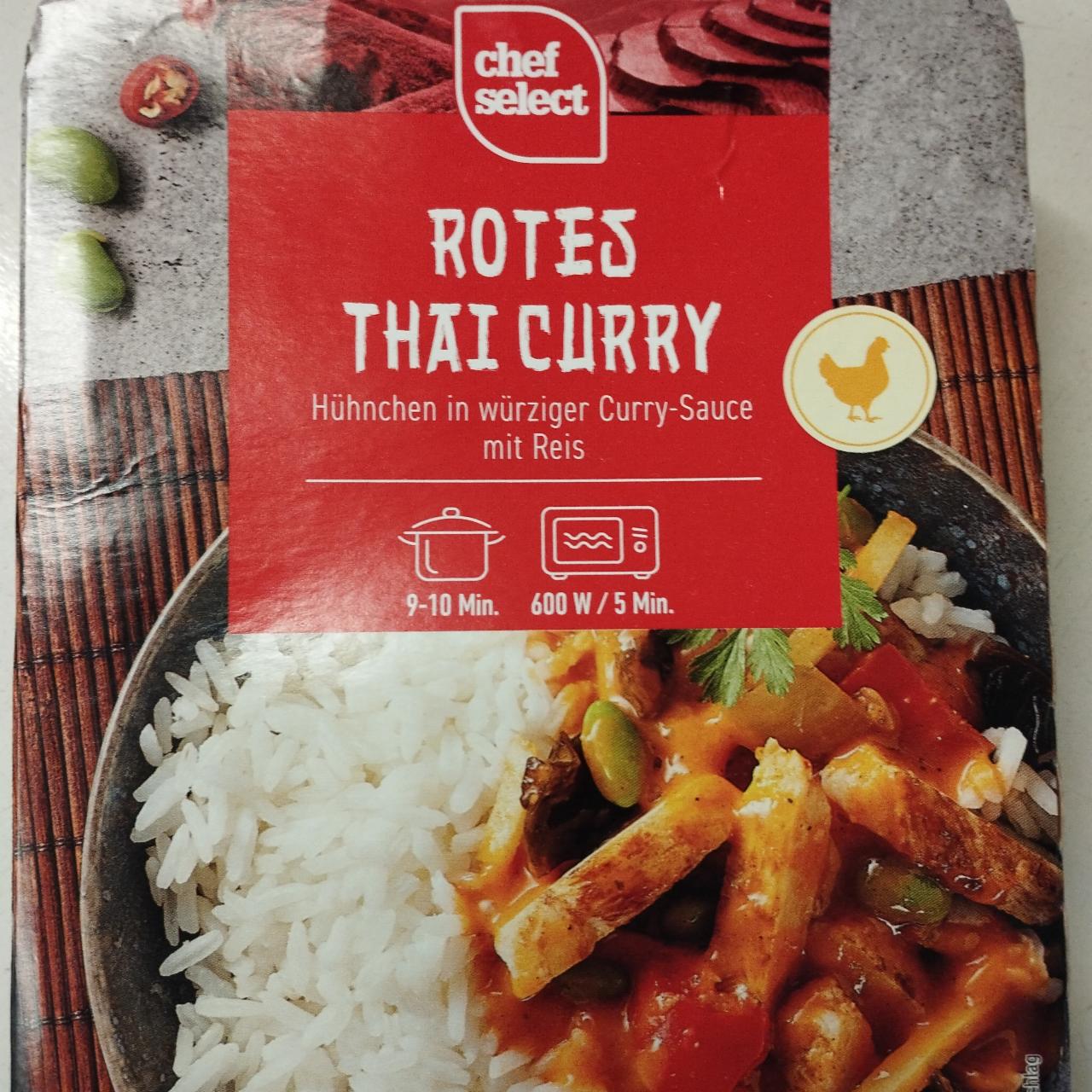 Fotografie - Rotes Thai Curry Chef Select