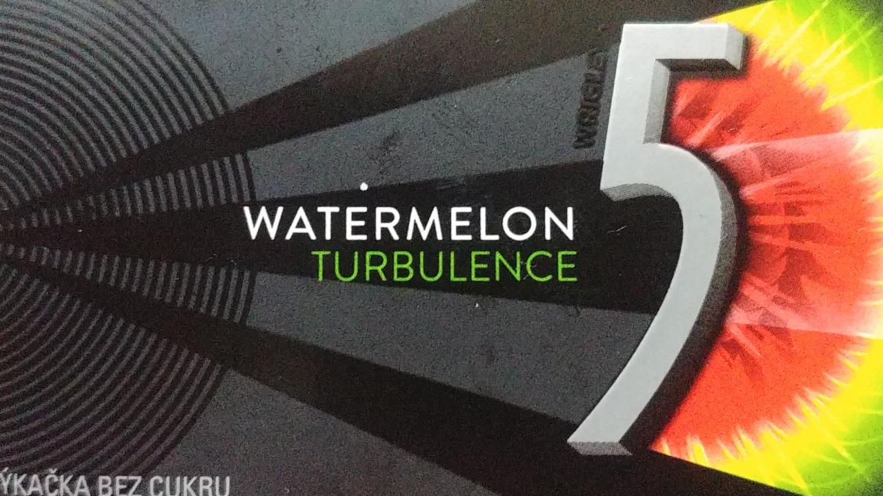 Fotografie - Žvýkačky 5 Watermelon turbulence
