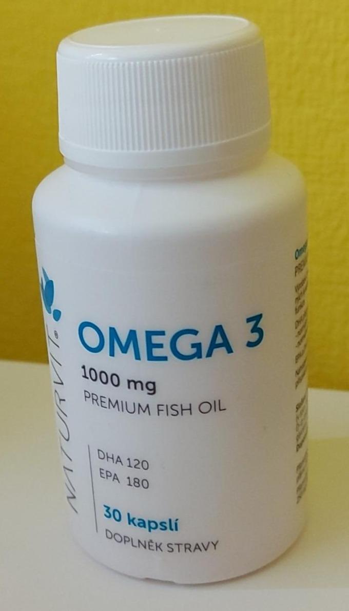 Fotografie - Omega 3 Premium fish oil NaturVit