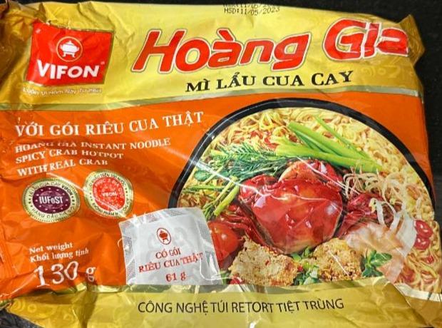 Fotografie - Hoang Gia Spicy crab hotpot Vifon