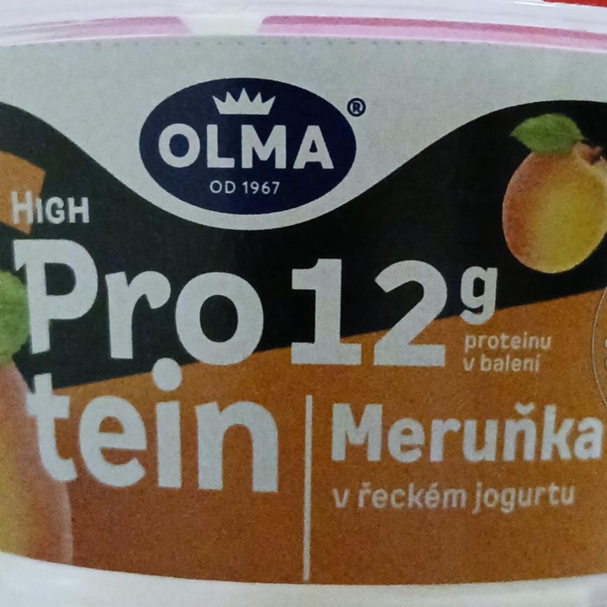Fotografie - High protein 12g Meruňka v řeckém jogurtu Olma