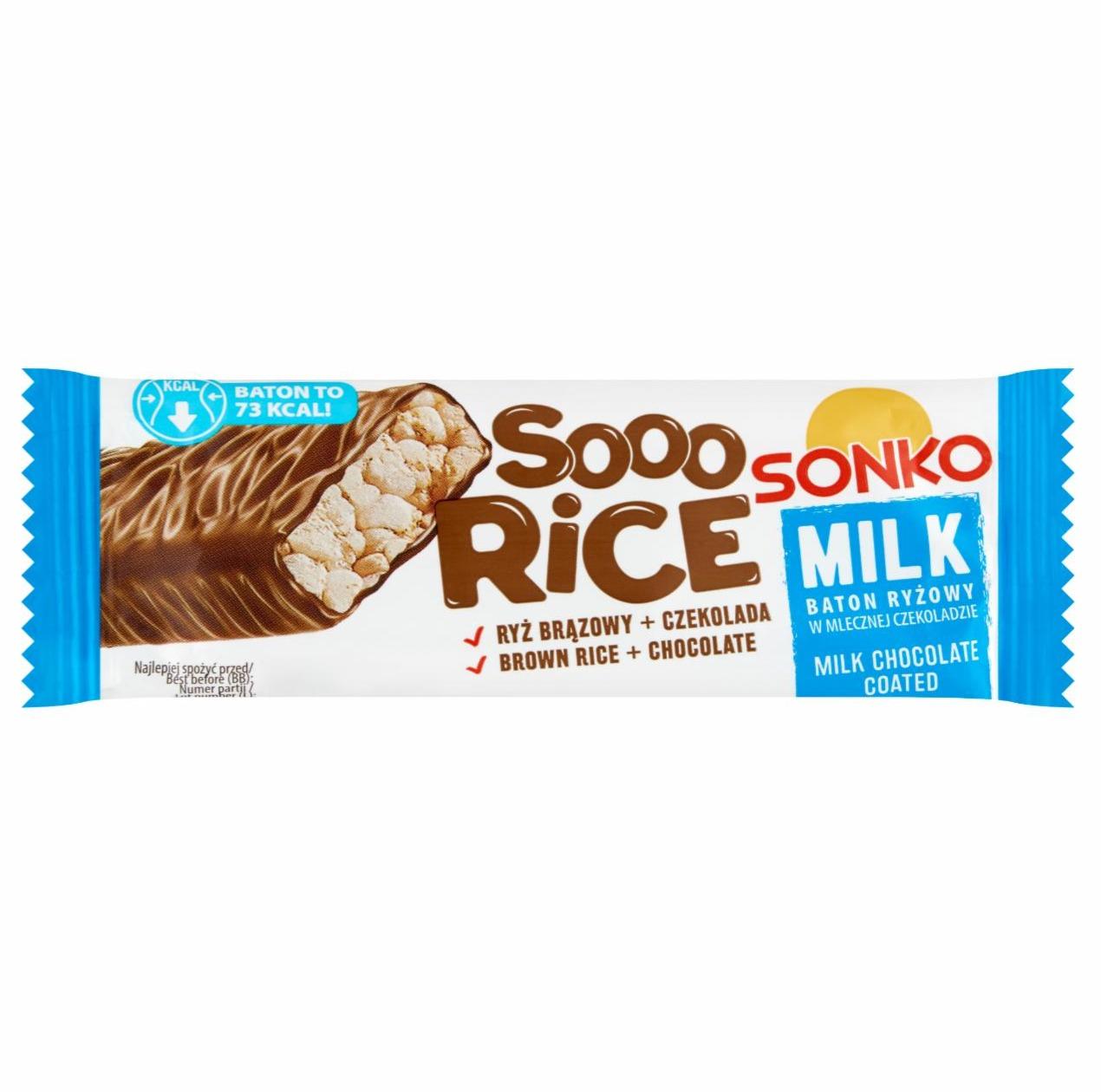 Fotografie - Sooo Rice Milk chocolate Sonko