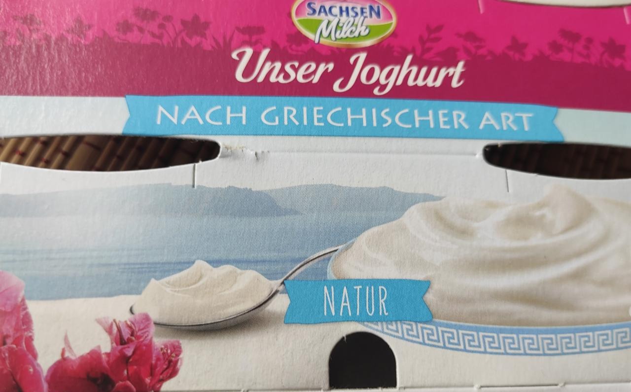 Fotografie - Unser Joghurt Griechischer Art Natur Sachsen Milch
