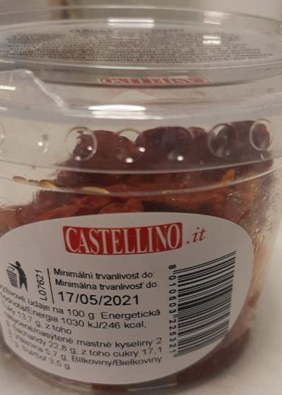 Fotografie - Sušená rajčata s kapary marinované s kořením Castellino