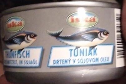 Fotografie - tuniak drtený v sójovom oleji Iska