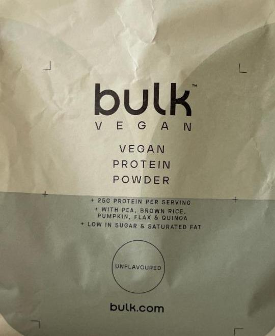 Fotografie - vegan protein powder Bulk