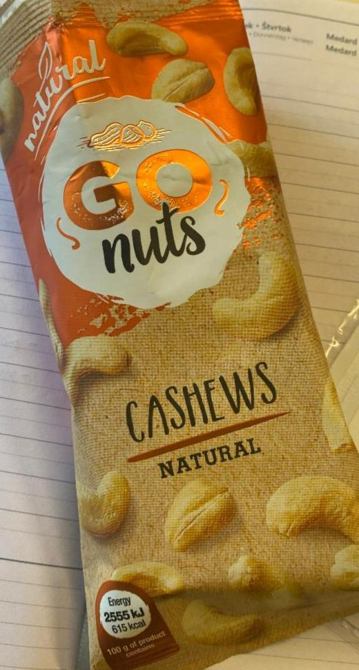Fotografie - Cashews natural Go nuts