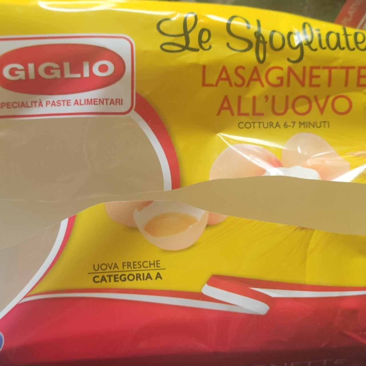 Fotografie - Le Sfogliatelle Lasagnette all'Uovo Giglio
