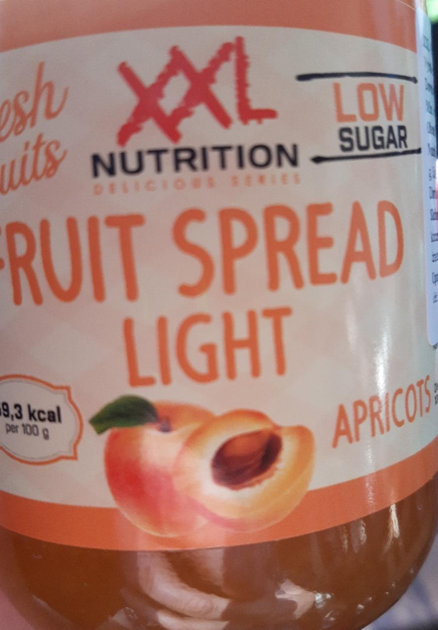 Fotografie - Fruit spread light Apricots XXL Nutrition