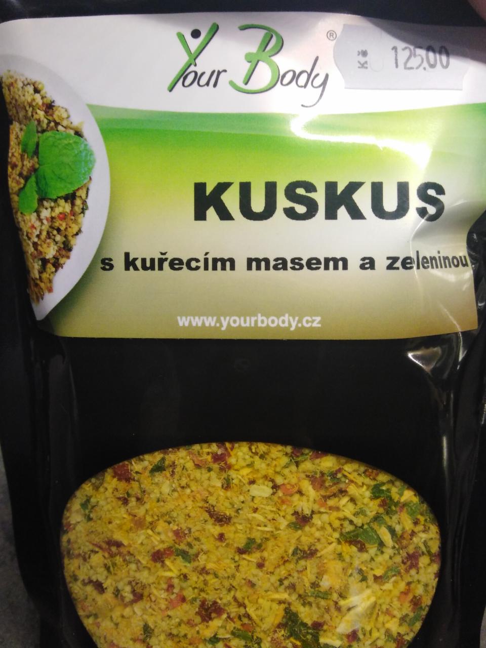 Fotografie - Kuskus s kuřecím masem a zeleninou YourBody