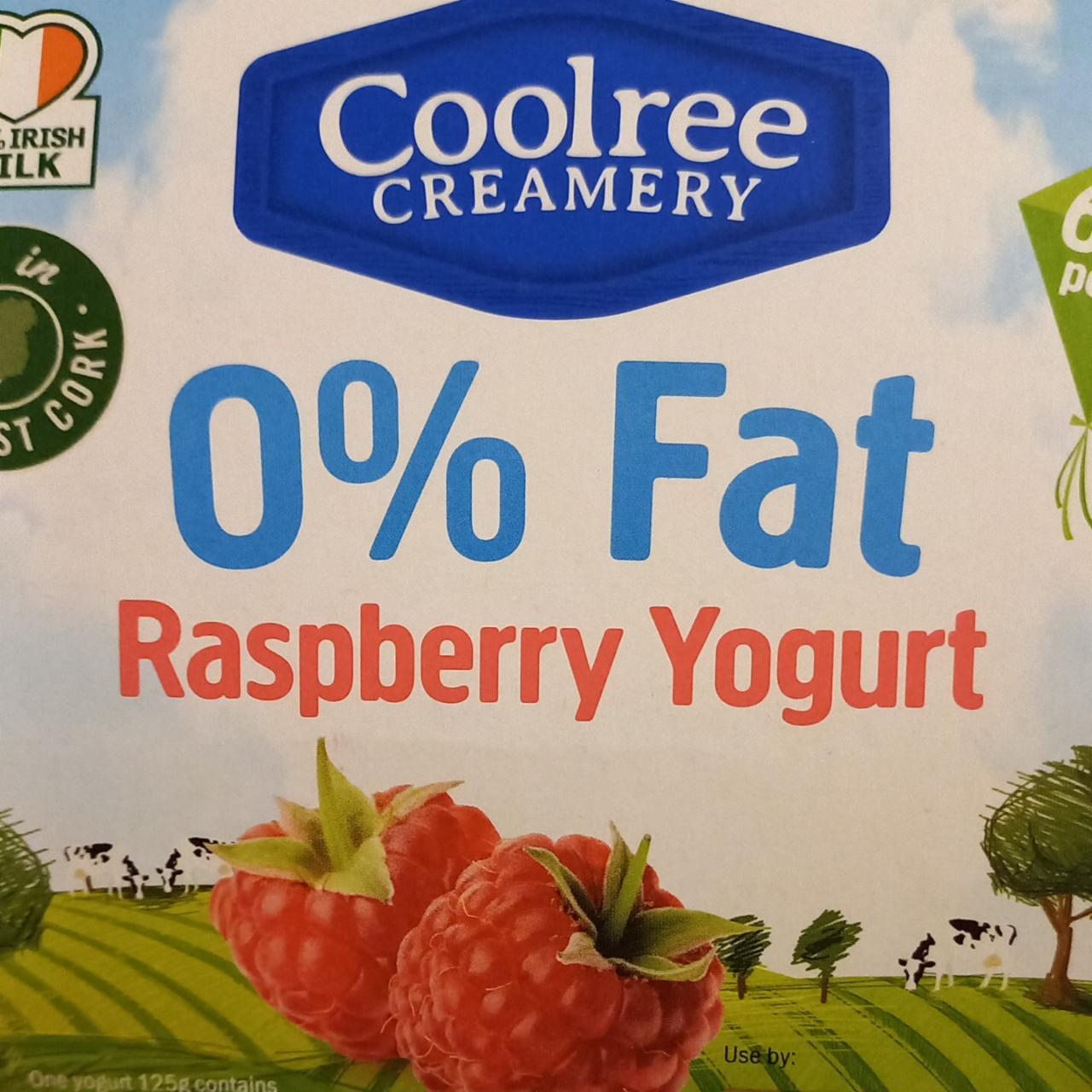 Fotografie - 0% Fat Raspberry Yogurt Coolree Creamery