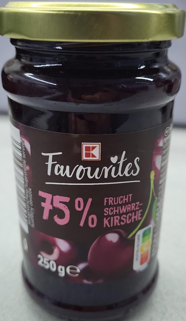 Fotografie - 75% Frucht Schwarz-Kirsche K-Favourites