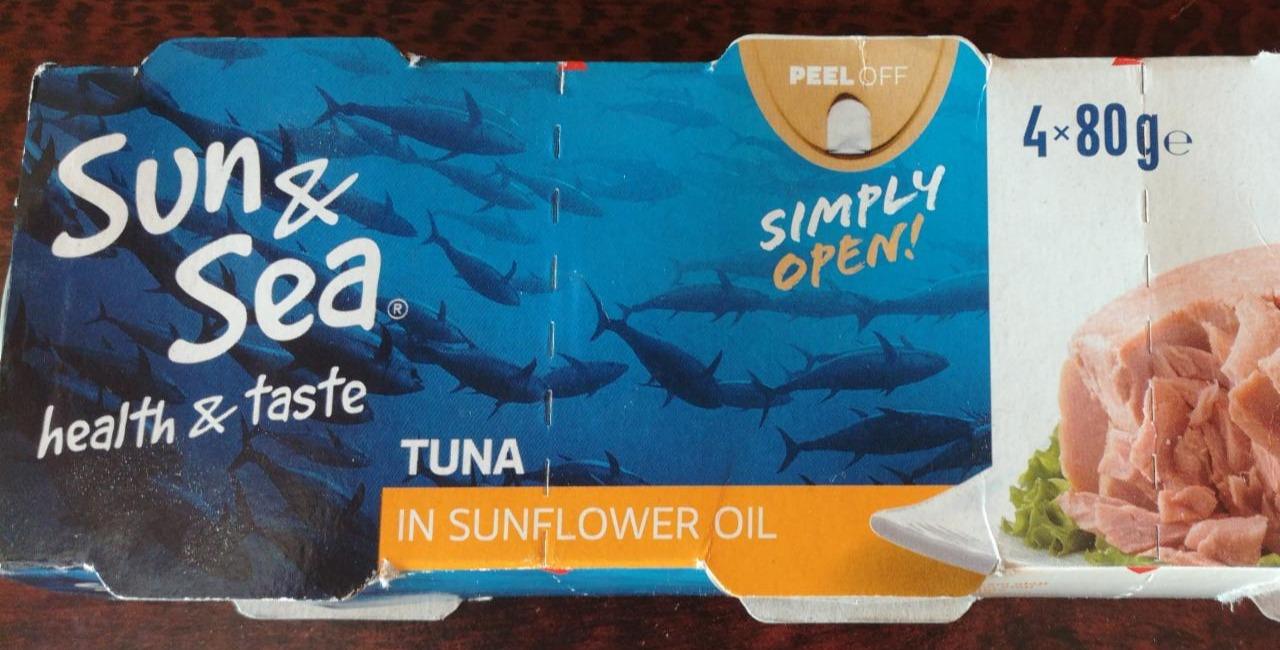 Fotografie - Tuna in sunflower oil Sun & Sea