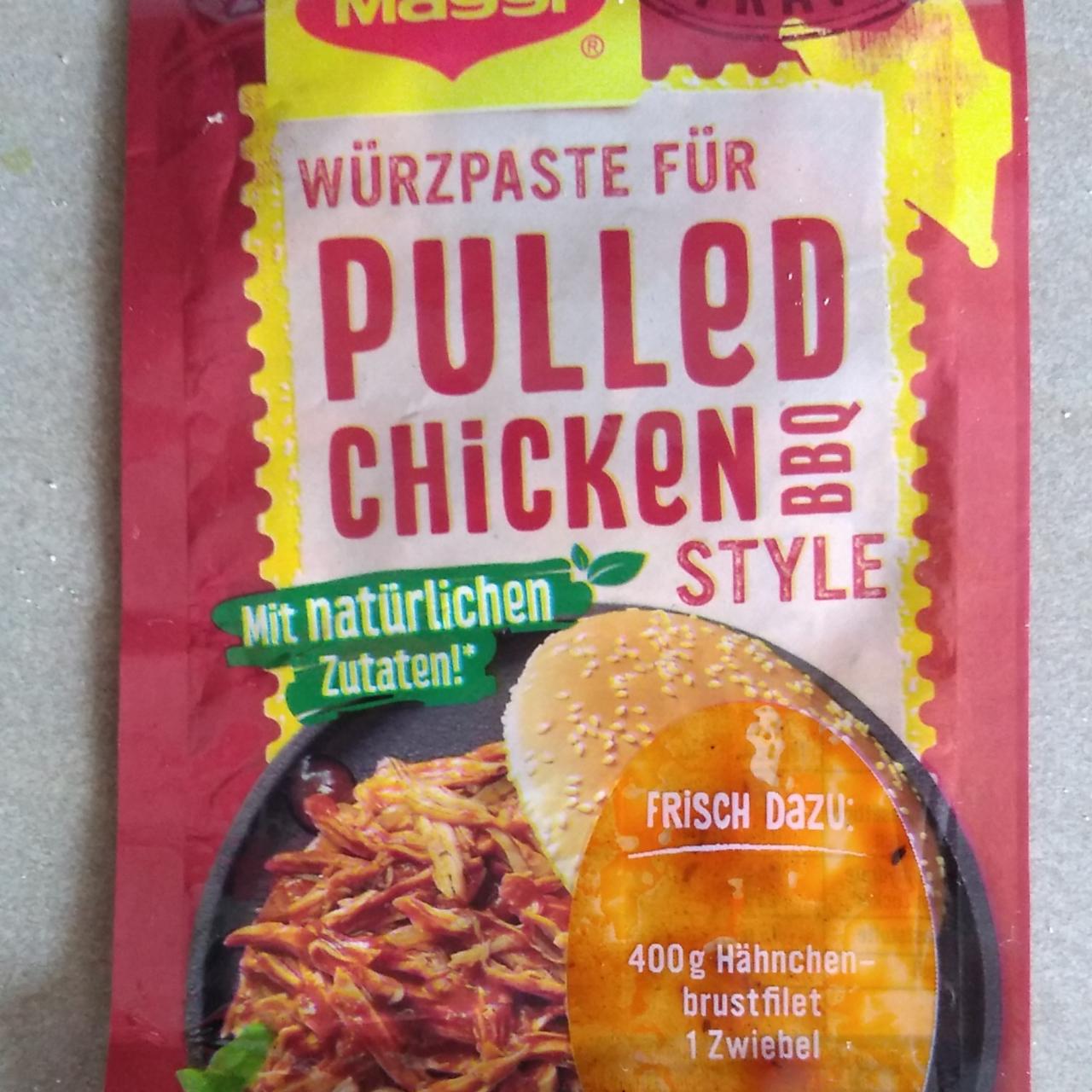 Fotografie - Würzpaste für Pulled Chicken BBQ Style Maggi