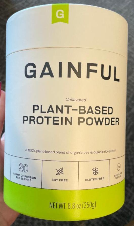 Fotografie - Plant-Based Protein Powder Unflavored Gainful