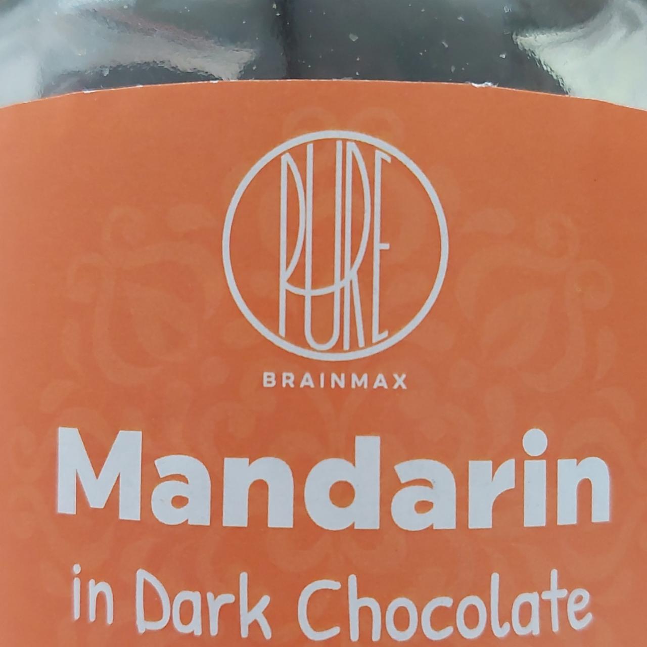 Fotografie - Pure Mandarin in Dark Chocolate BrainMax