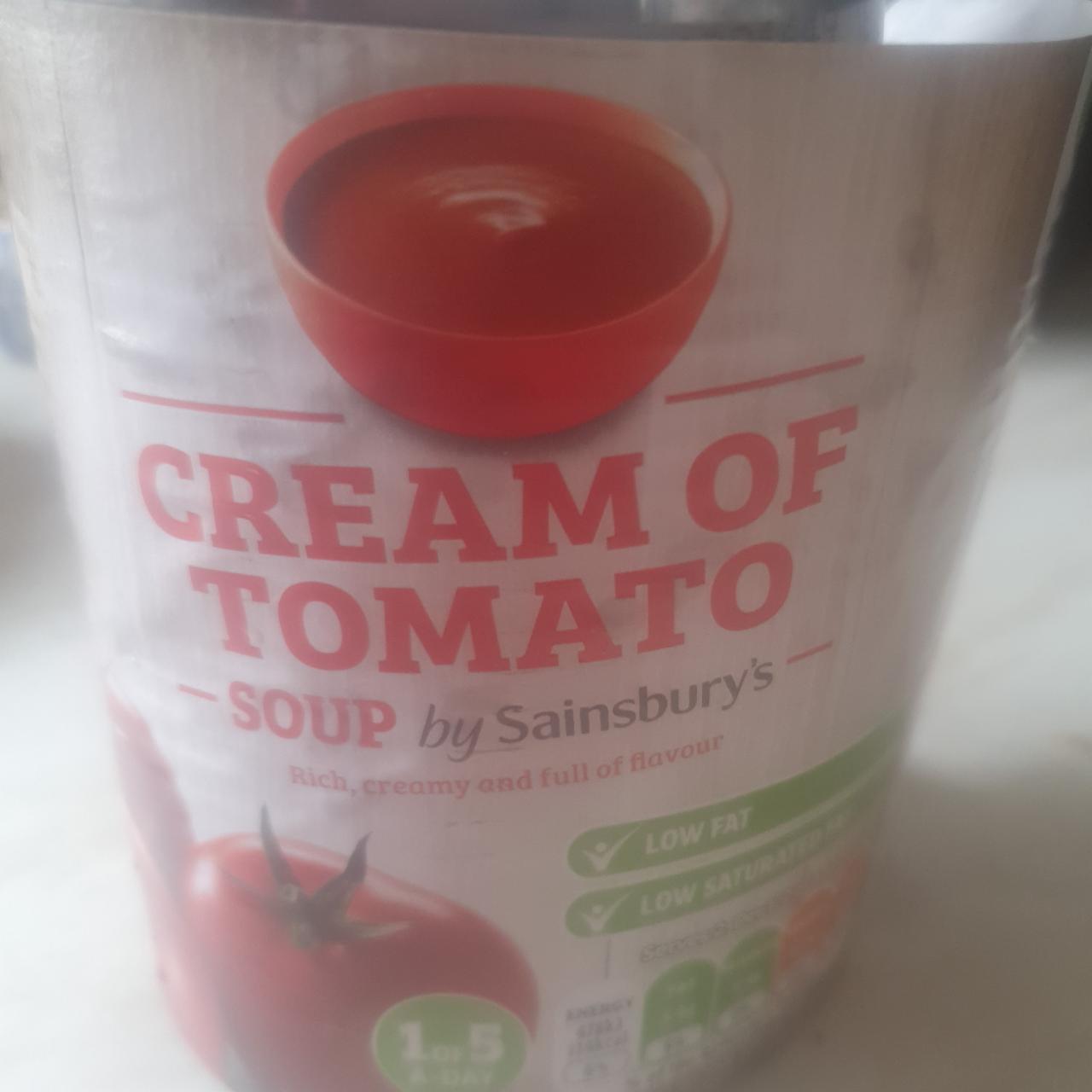Fotografie - Cream of tomato soup by Sainsbury's