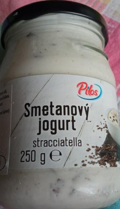 Fotografie - Smetanový jogurt stracciatella Pilos