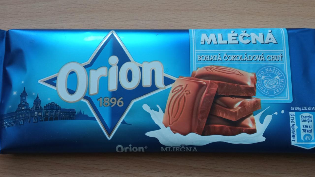 Fotografie - Orion čokoláda mléčná