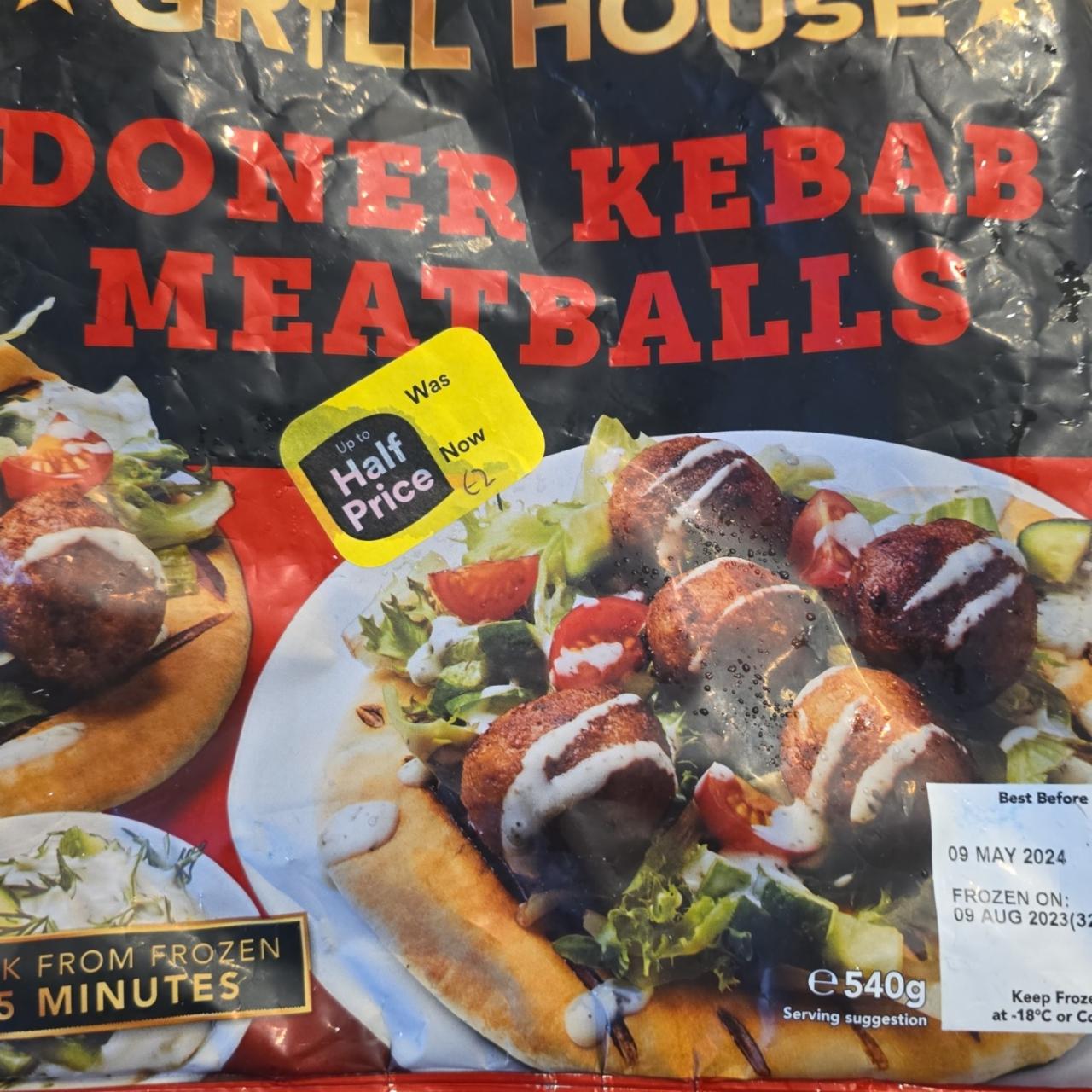 Fotografie - Doner kebab meatballs Grill House