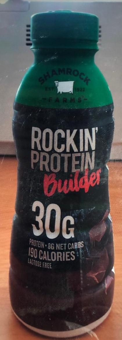 Fotografie - Rockin' Protein Builder 30g Chocolate Shamrock Farms