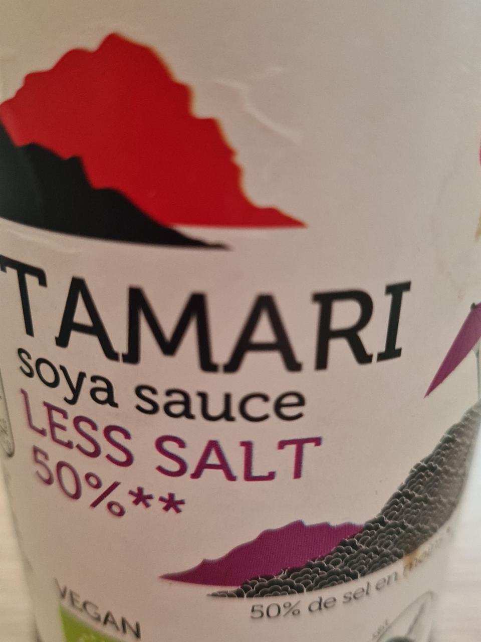 Fotografie - Tamari Soya sauce Less Salt sojová omáčka