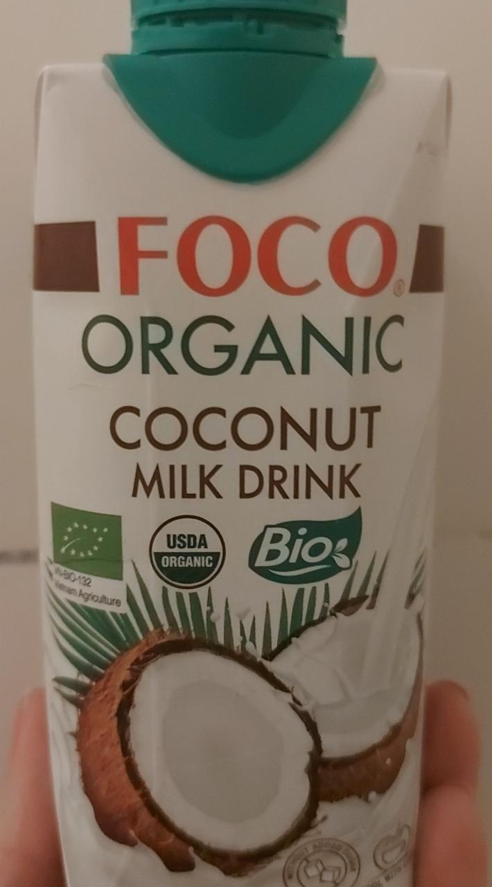 Fotografie - Foco organic coconut Milk drink 
