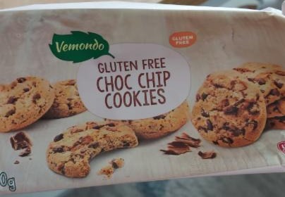 Fotografie - Gluten free Dark Chocolate chip cookies Vemondo
