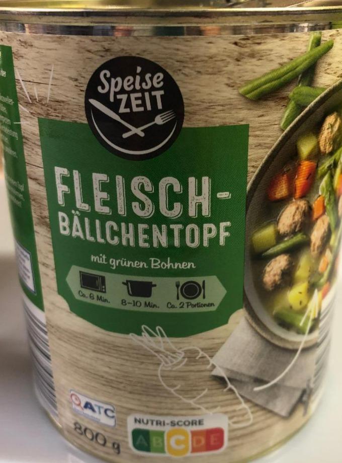 Fotografie - Fleisch-Bällchentopf Speise ZEIT