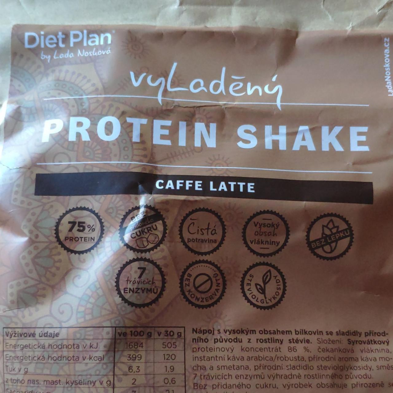 Fotografie - Vyladěný protein shake caffe latte Diet Plan