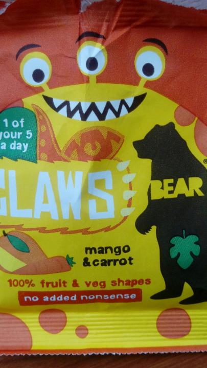 Fotografie - Claws bear mango & carrot